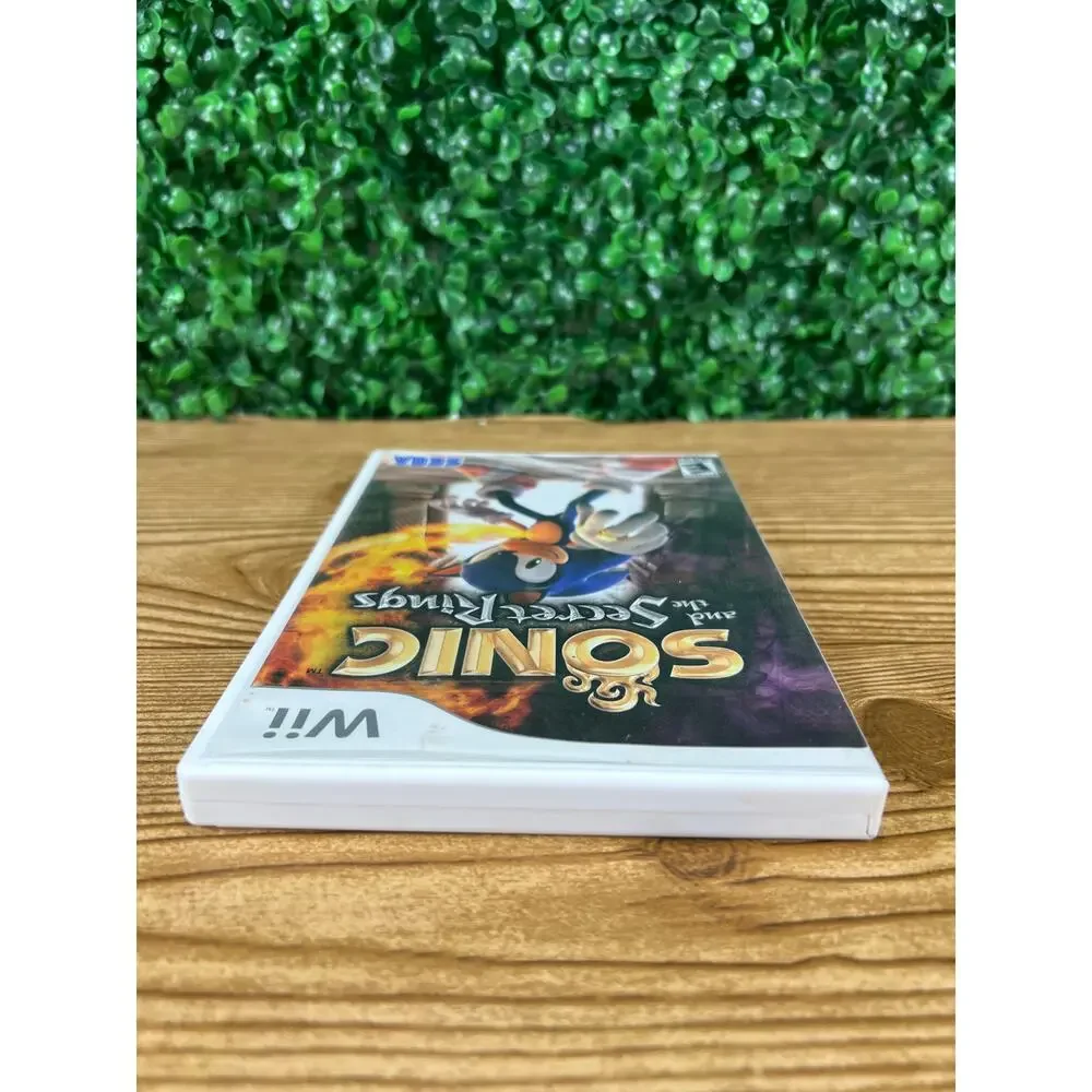 Sonic and the Secret Rings (Nintendo Wii) Complete CIB w/ Manual